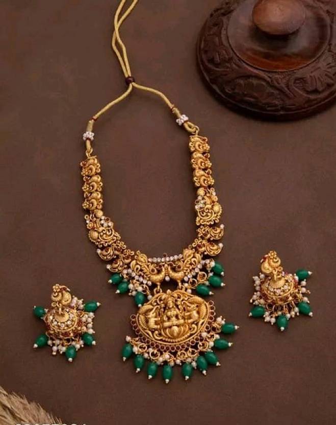 Antique Ganesha Temple Jewellery Set