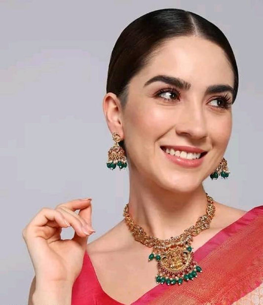 Antique Ganesha Temple Jewellery Set