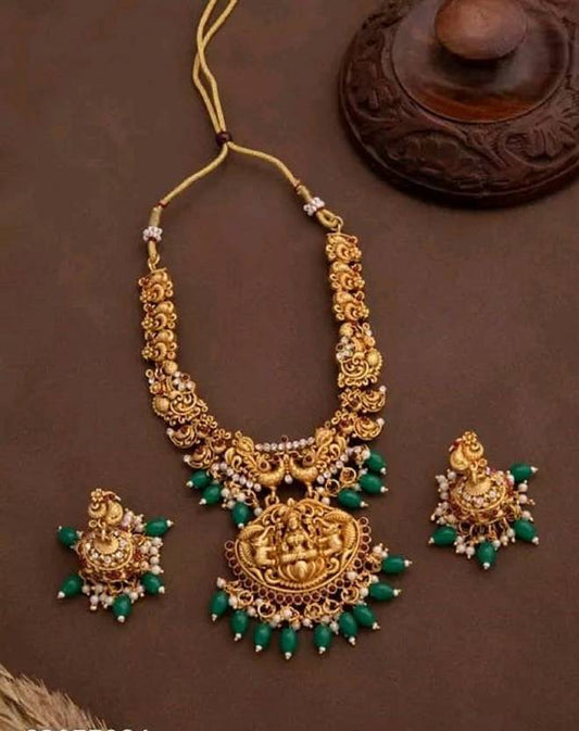 Antique Ganesha Temple Jewellery Set