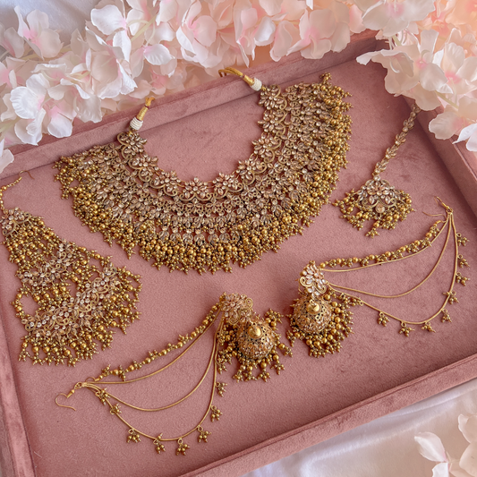 Beautiful Zircon Bridal Set